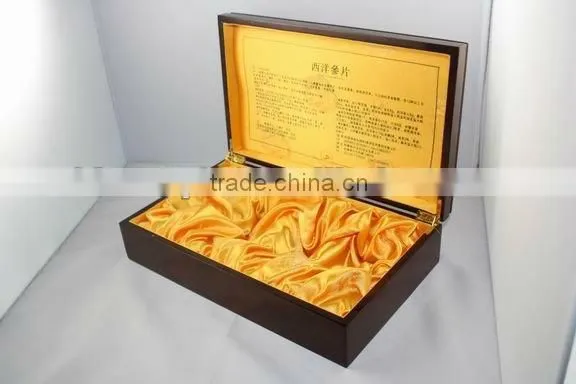 Lady wooden perfume box for comestic packaging