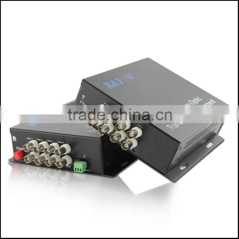 1Channel Analog Video Fiber Video Transceiver