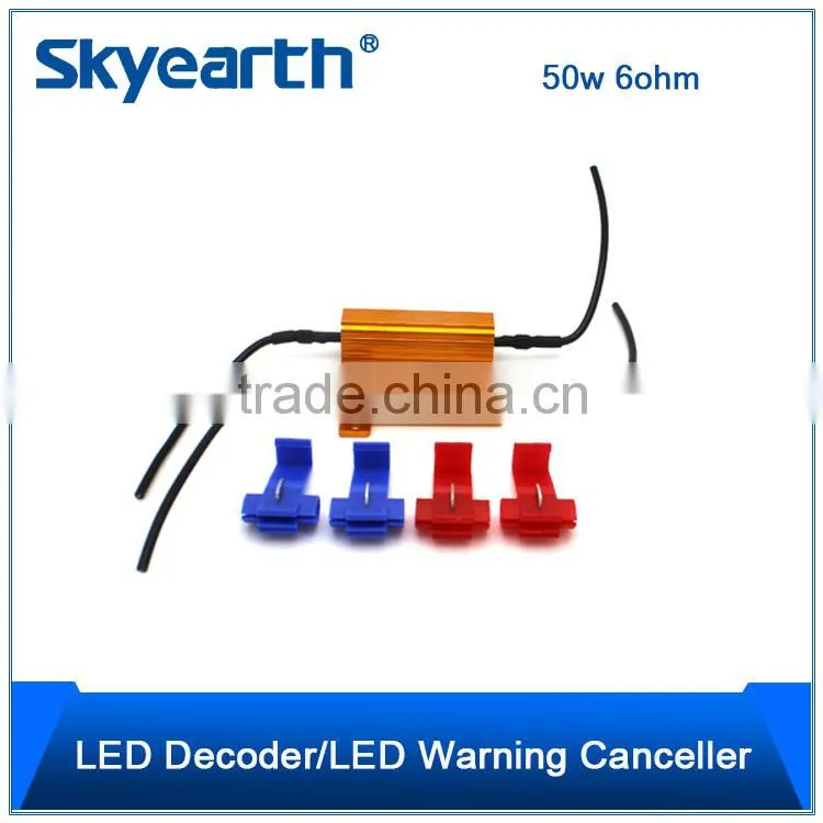 50w 6ohm led indicator resistor auto parts car accessories from shizun