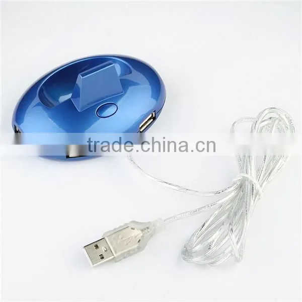 Rachargeable wireless optical mouse 2.4ghz computer mouse with usb cable docking station