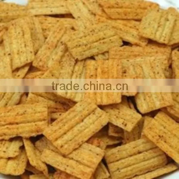 Puffing rice crust production line