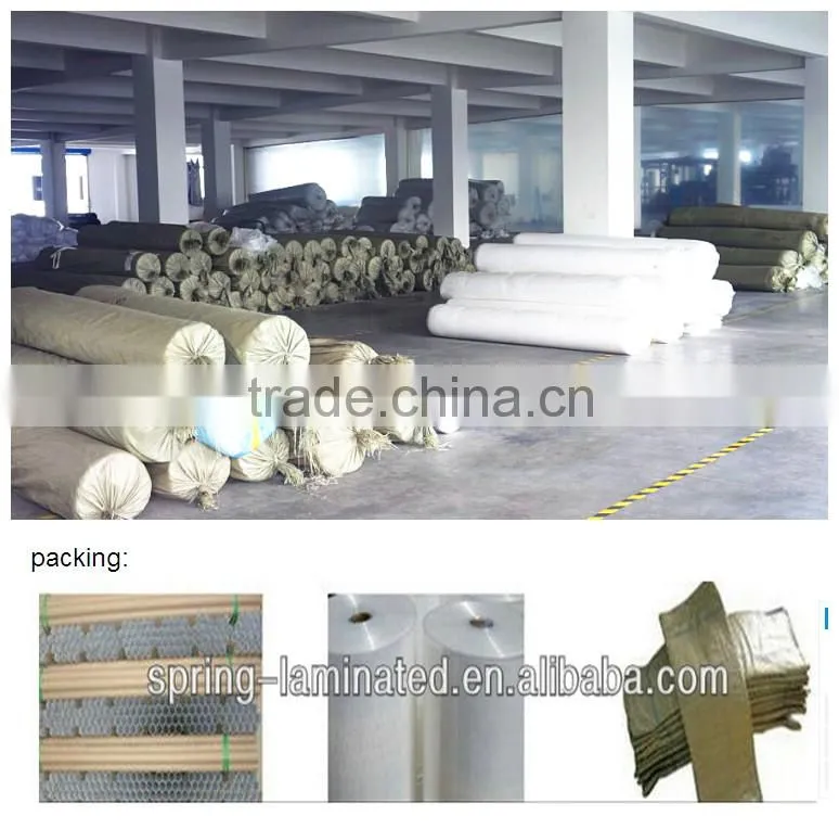 Waterproof White 90gsm poly knitted fabric