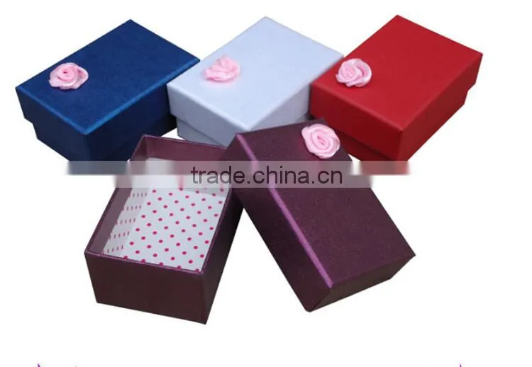 Fancy flower paper gift packaging box