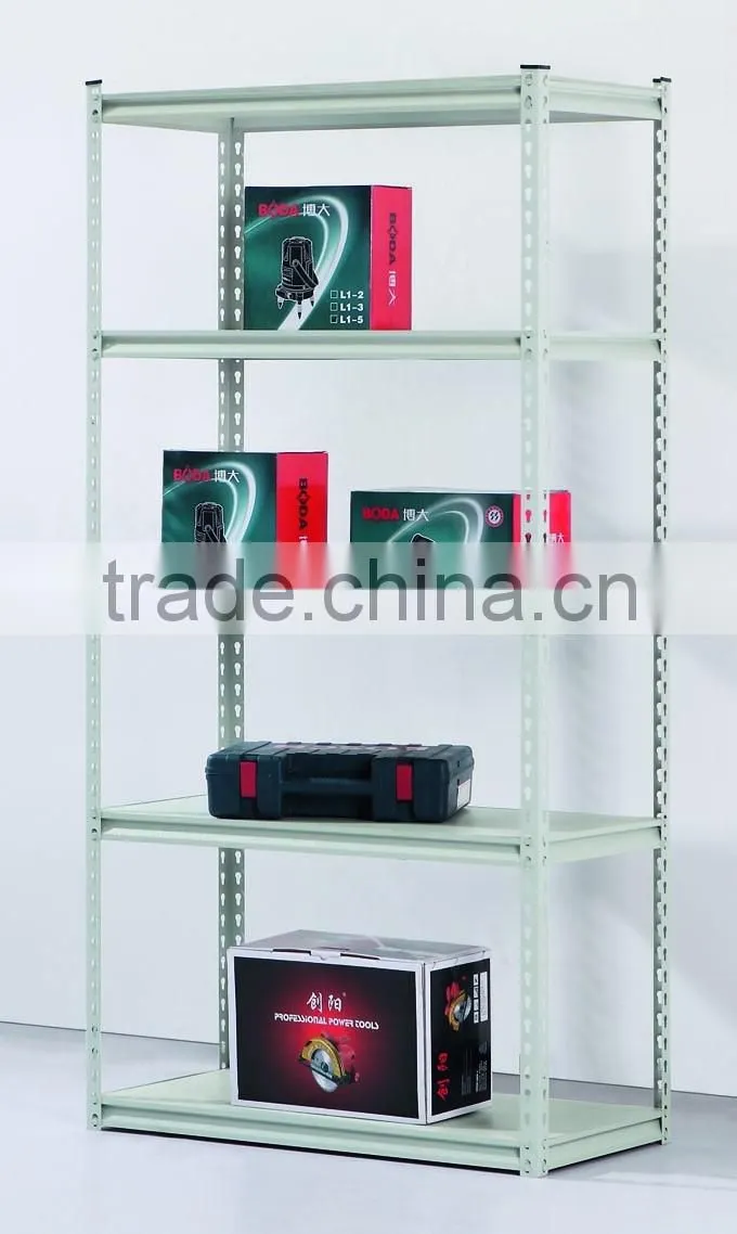 5-tier cheap metal corner goods shelf
