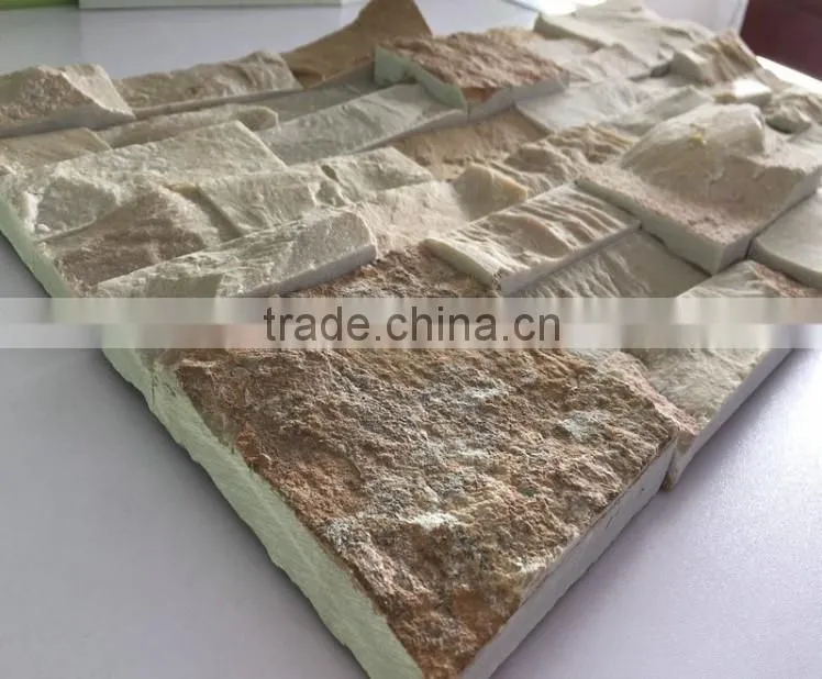 Rusty Slate Cement Ledgestone Wall Panel, Hebei Rusty Slate Cultured Stone