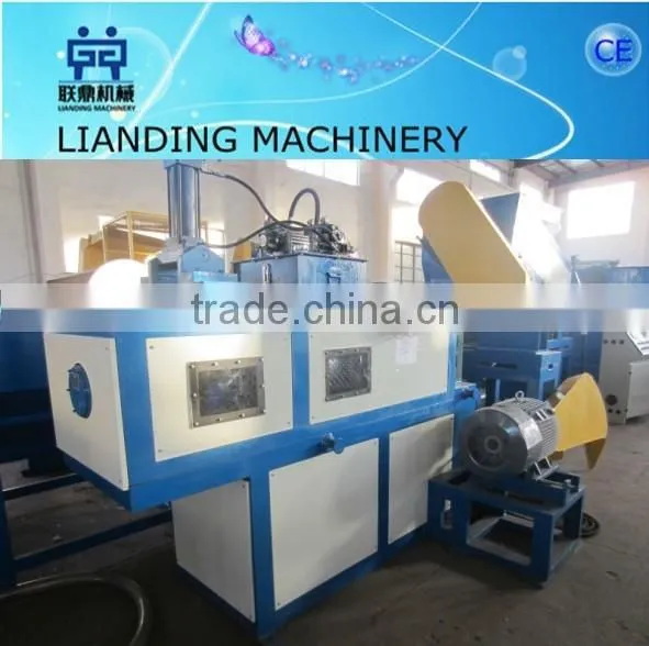 Wet pe pp plastic film dewatering squeezing dryer machine