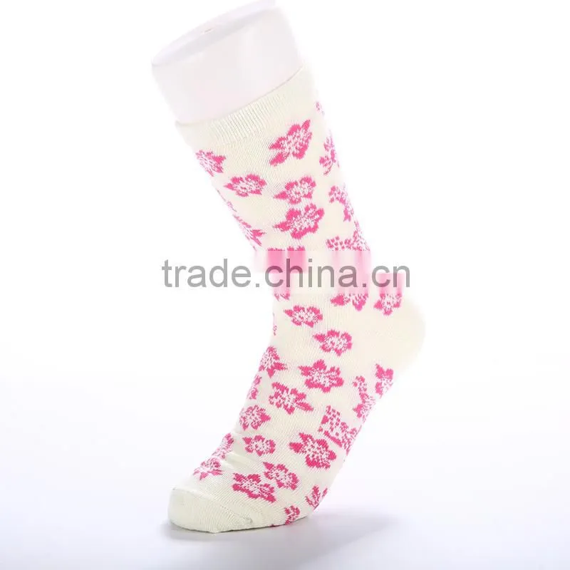 flower socks/hot sell socks/students fashion socks