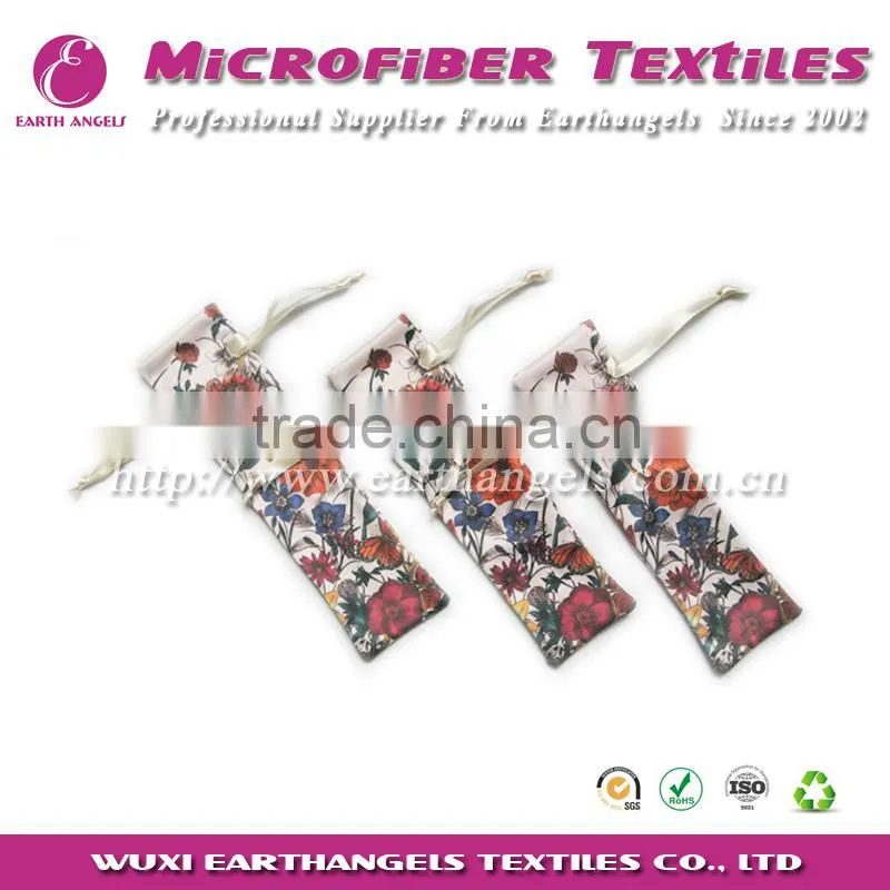 microfiber cosmetic bags, microfiber drawstring bags