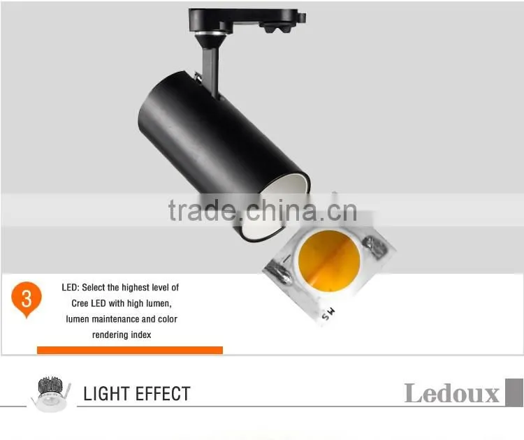 12W Dimmable LED Track Lght COB Track Light