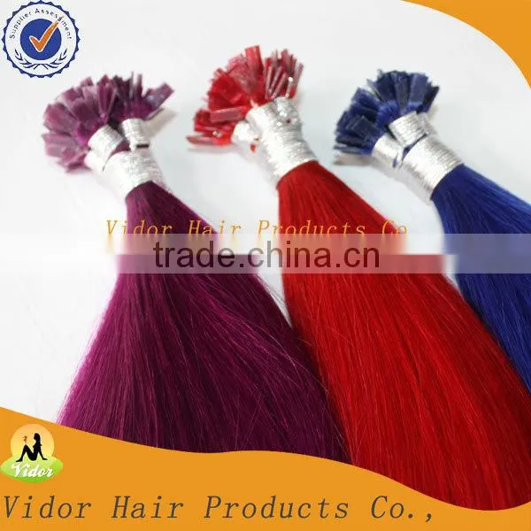 Top Quality Flat Tip Keratin Hair Extensions