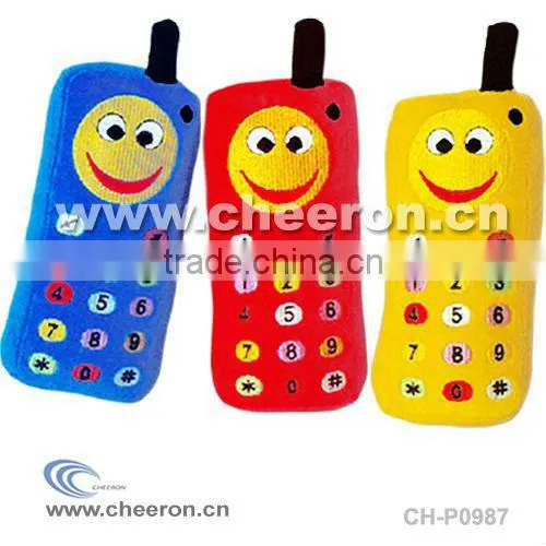 Two Sided Printing Logo Plush Velvet White Drawstring Pouch Bag for Mobile Phone