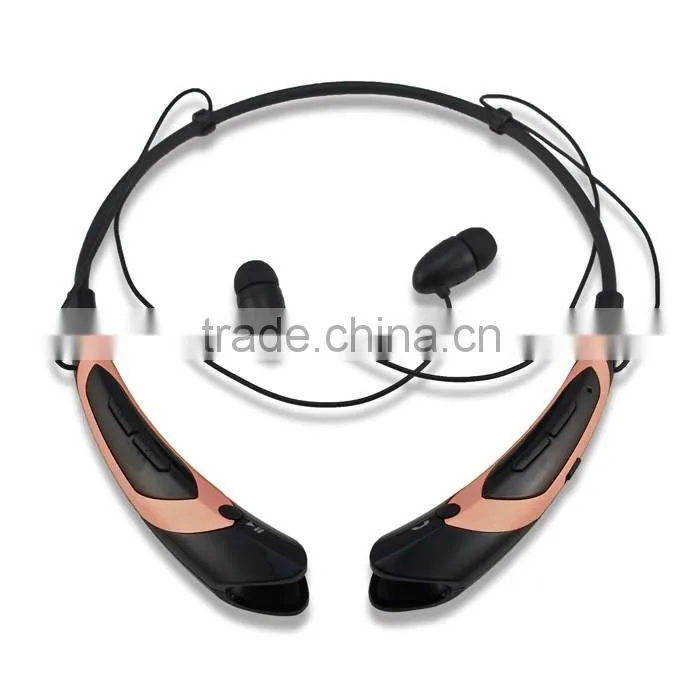 HBS-760 Stereo Bluetooth Earphone Wireless Neckband Style Headphones in-Ear Earbuds Headset