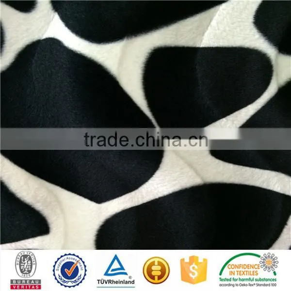 animal print reactive cow printed fabric for upholstery sofa cover