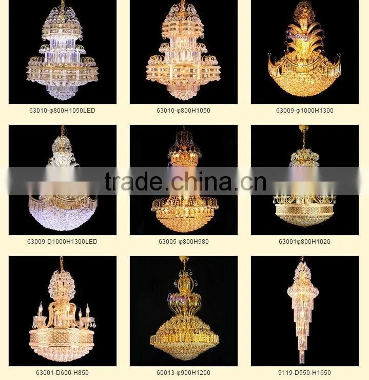 Wedding decoration crystal chandelier parts