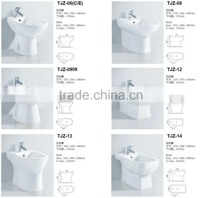Ceramic portable shattaf electronic personal use China clean butt bidet