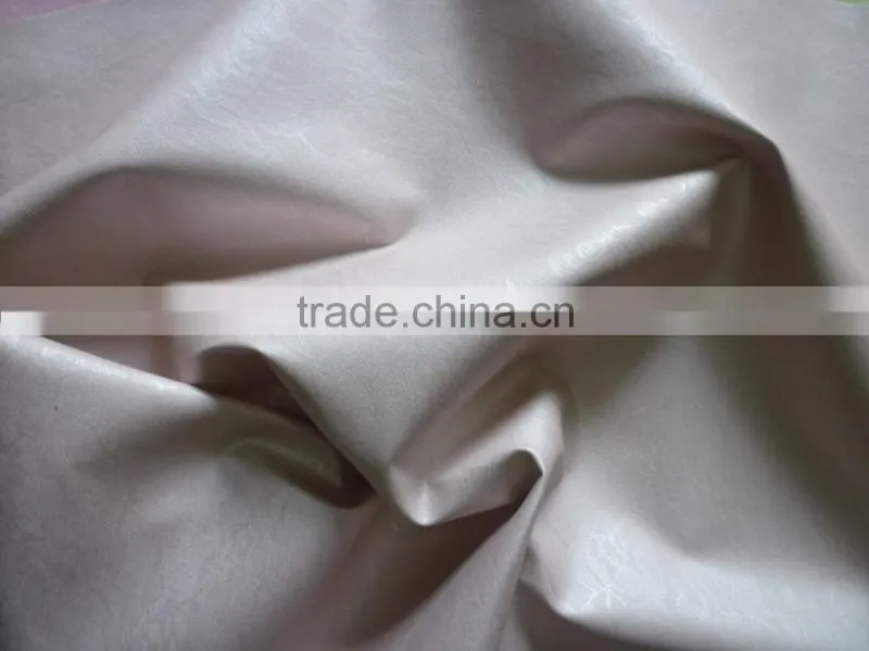 Lace Microfiber leather for garment