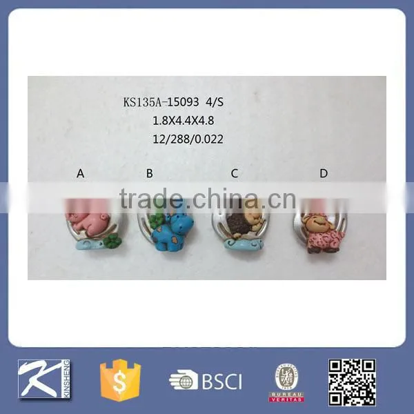 2015The newest design resin fridge magnet