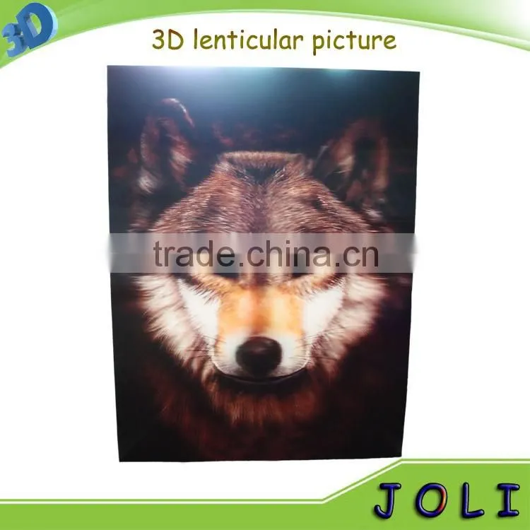home wall decoration PP lenticular 3d picture manufacturer