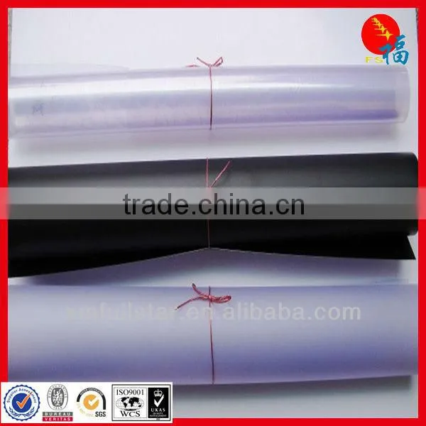 clear pvc plastic film in roll