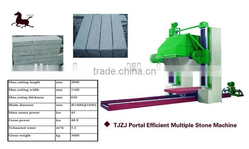 TJZJ diamond cutting machine, stone cutter
