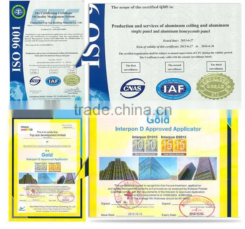 Experienced Factory aluminum honeycomb panel for indoor partition