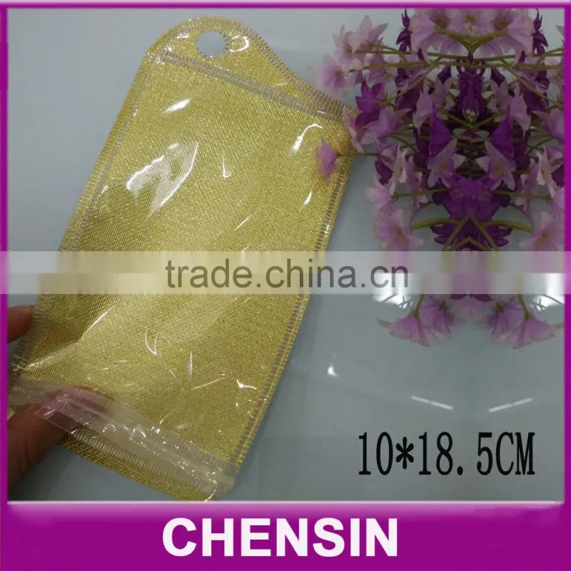 new product zipper packaging /iphone 5S mobile case zip pouch