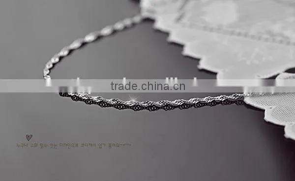 Necklace Chain High Quality 925 Silver Jewelry new design