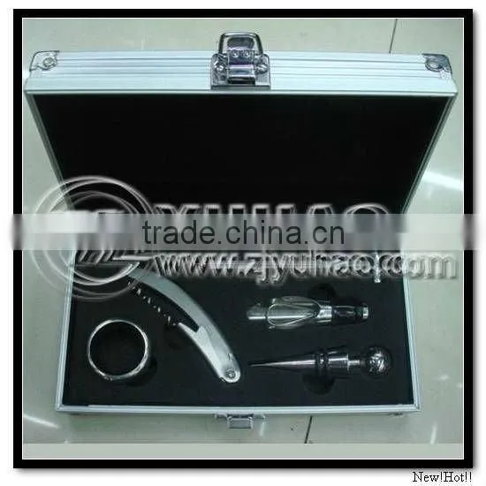 Stainless Steel Wine Accessories Gift Set