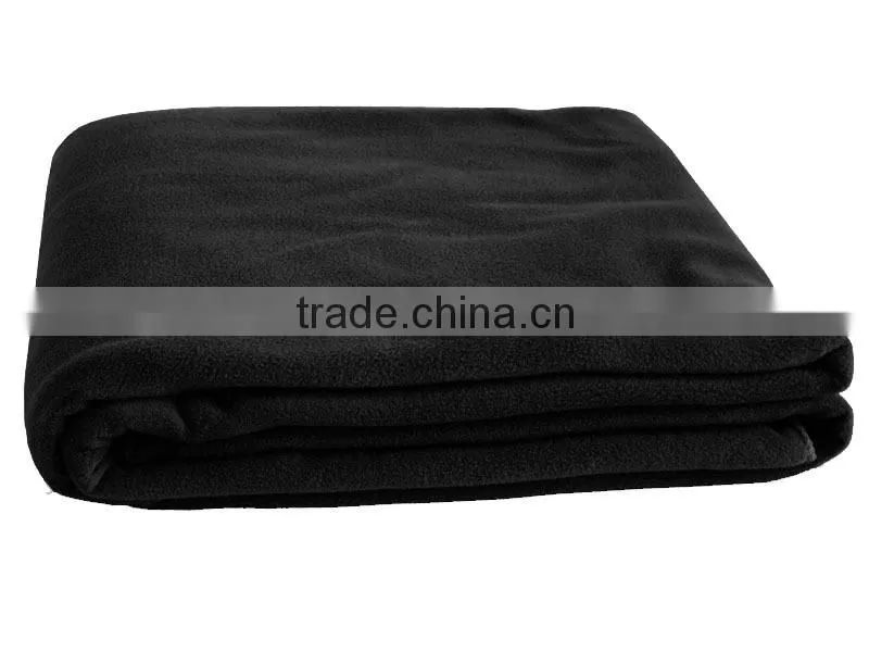 Ultra Soft Microfiber travel blanket with zipper bag, airline blanket