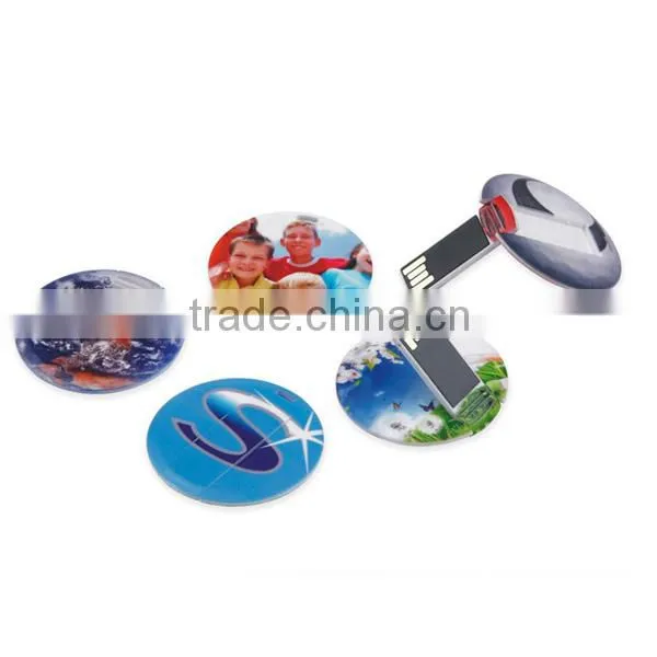 Circle shaped usb stick
