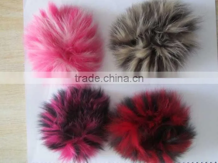 2015 new style real fox fur ornamental for ladies