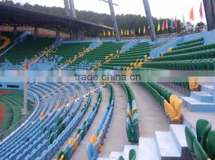 blow molded stadium seat stadium seating chairs plastic stadium seating