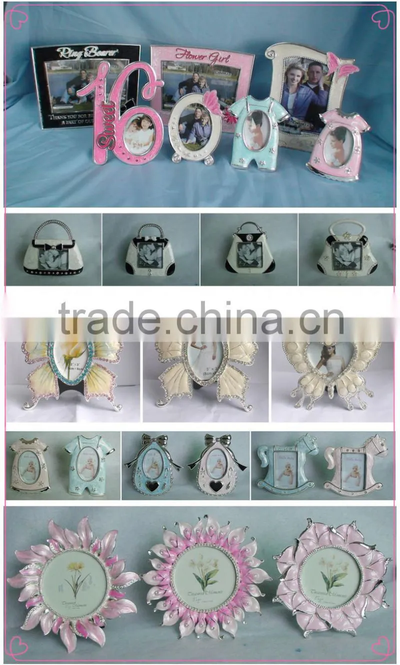 Perfect Mother gifts metal with heart shape pictures photo frame