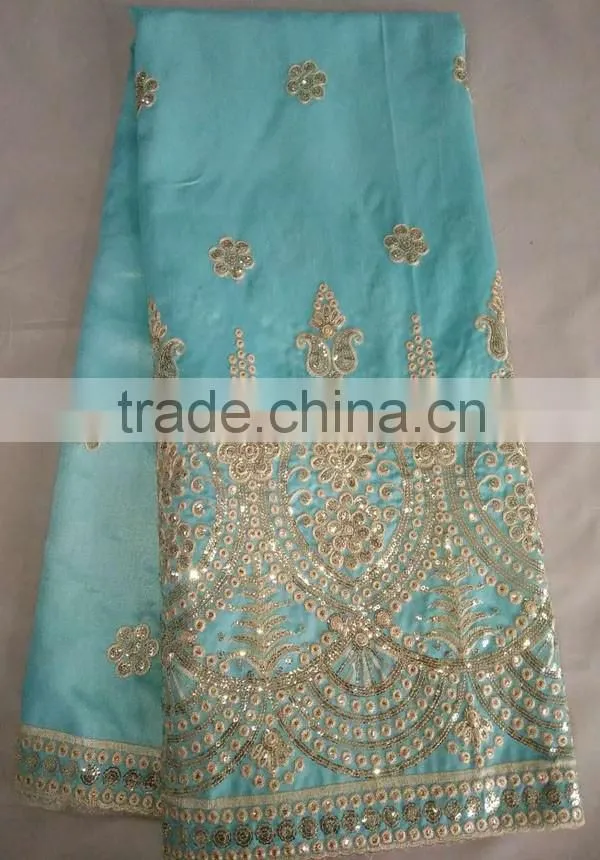 2016 african George lace fabric for garment