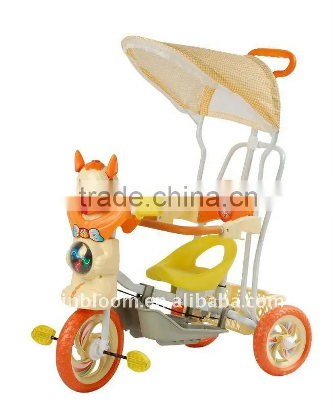 green baby tricycle