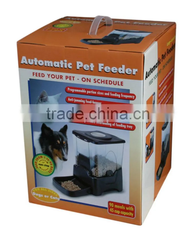 99 Meals Automic pet feeder PF-10A pet dog feeder Automatic digitally timed automatic pet feeder