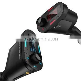 Newest Bluetooth Handsfree Dual USB Car FM Transmitter with Charger