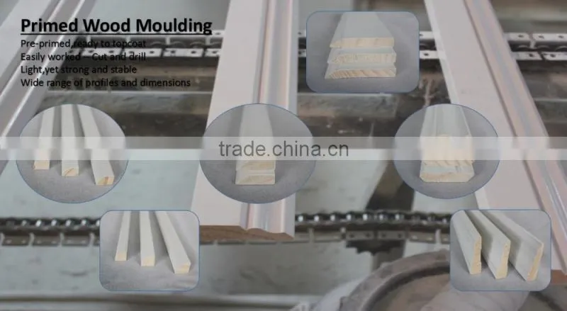 WM623 Wall Baseboard Interior Wood Decotative Material