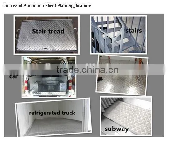 5052 Temper H24 Pointer checker aluminum sheet price 4*8ft