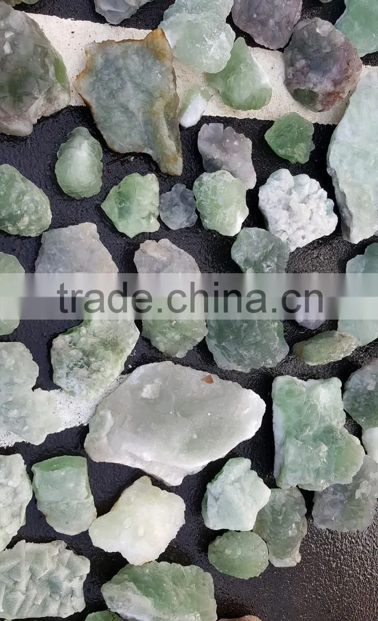 Wholesale Decorative Fluorite Crystal Rough Stone Specimen