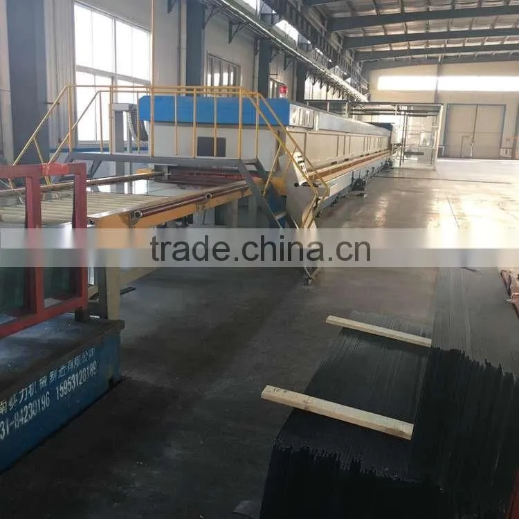 3-12mm manufacture hot sale flat shape toughened glass price per m2