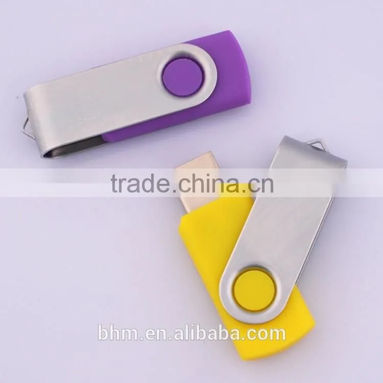 Hot sale metal usb flash memory drive with free logo custom