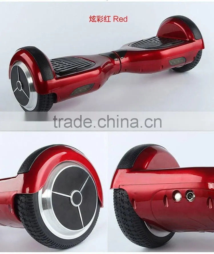 Standard Shenzhen 6.5 inch 350W two wheel smart electric self balancing scooter