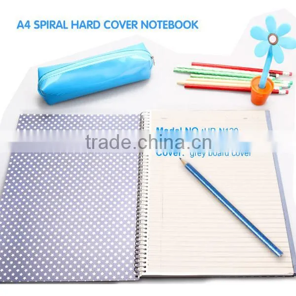 colorful cover A4 spiral notebook for school