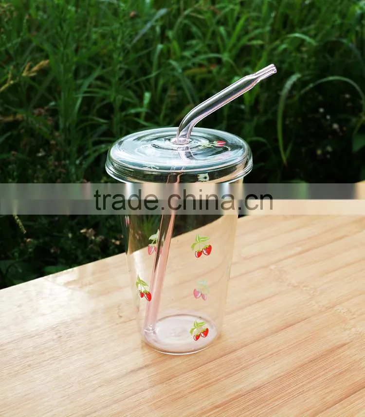 Health Body Multicolored Available Straight & Bent Glass Straw