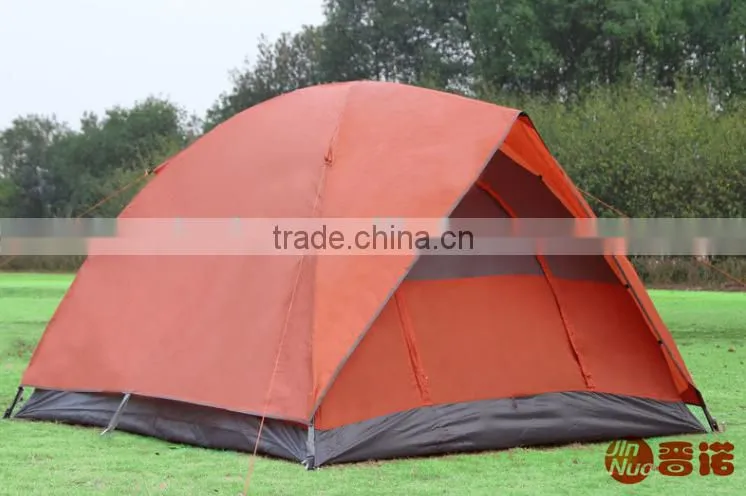 Outdoor 3-4 Person Fiberglass pole Camping/Hiking tent