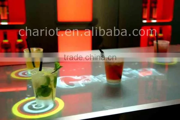 Promotion!! China best supplier softwares interactive bar projection for event/advertisement with projector