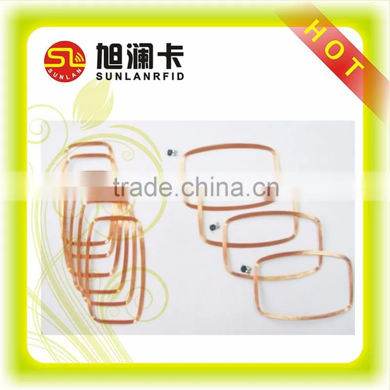 HF13.56MHZ RFID Inlay Dry Stickers Label Inlay Antenna Material Etching Aluminium Foil