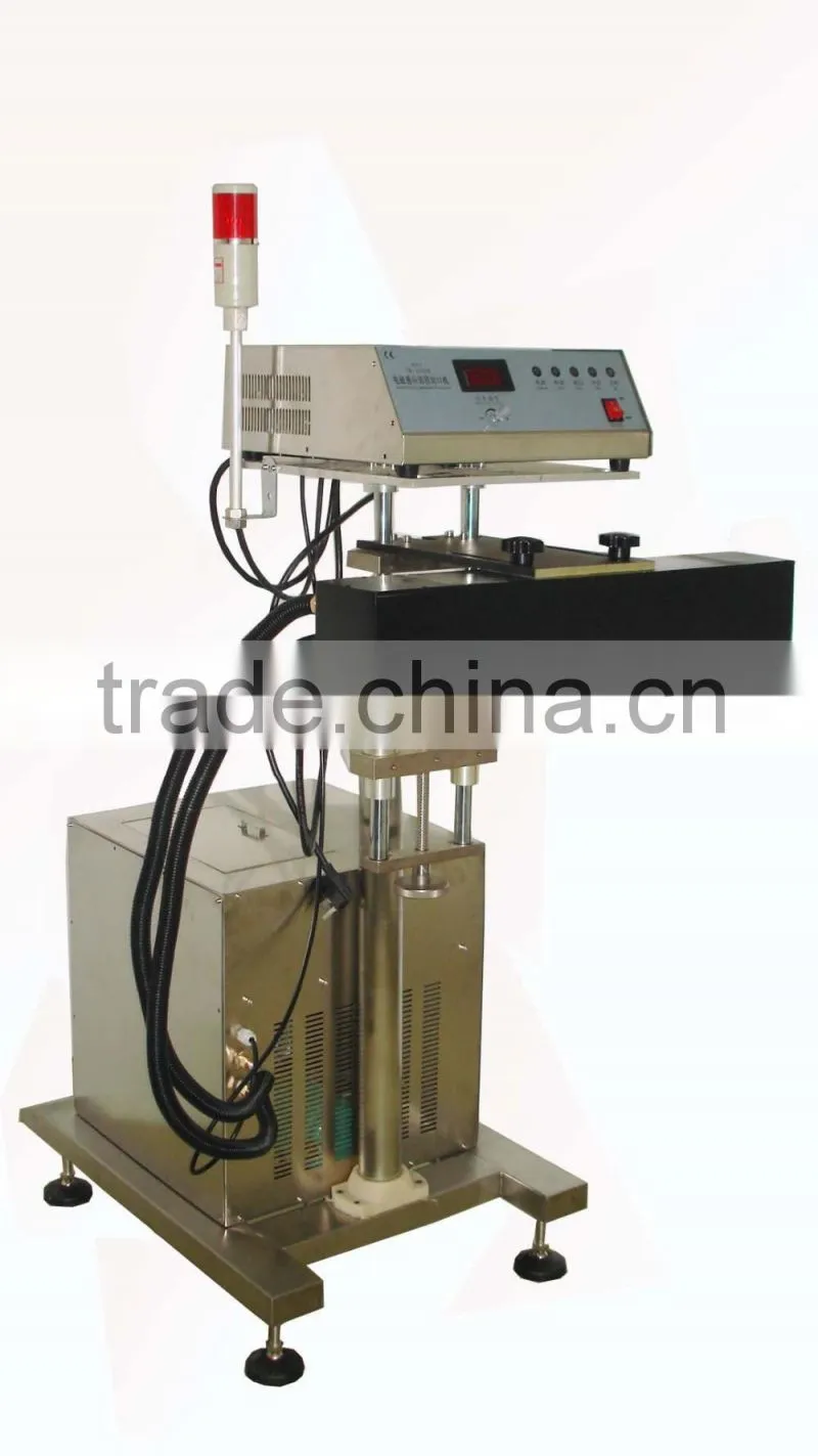 Automatic Plastic bottle and glass jar induction aluminum foil Sealing machine