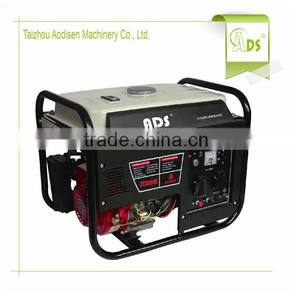 portable CE high quality gasoline 5.5kw generator